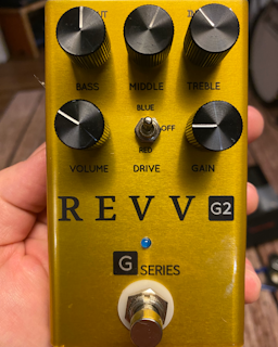 Revv G2 Green Channel Preamp/Overdrive/Distortion Pedal