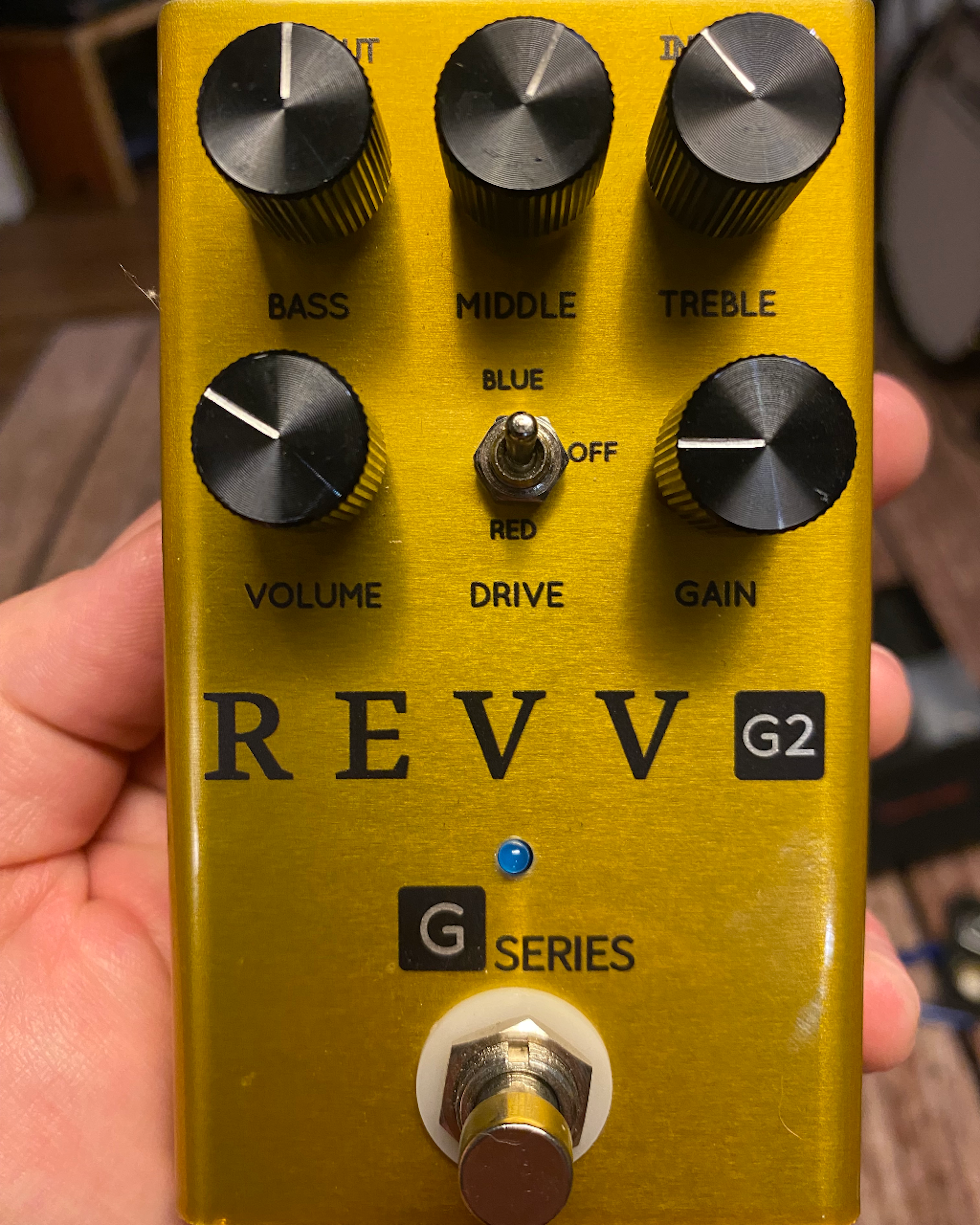 Revv G2 Green Channel Preamp/Overdrive/Distortion Pedal