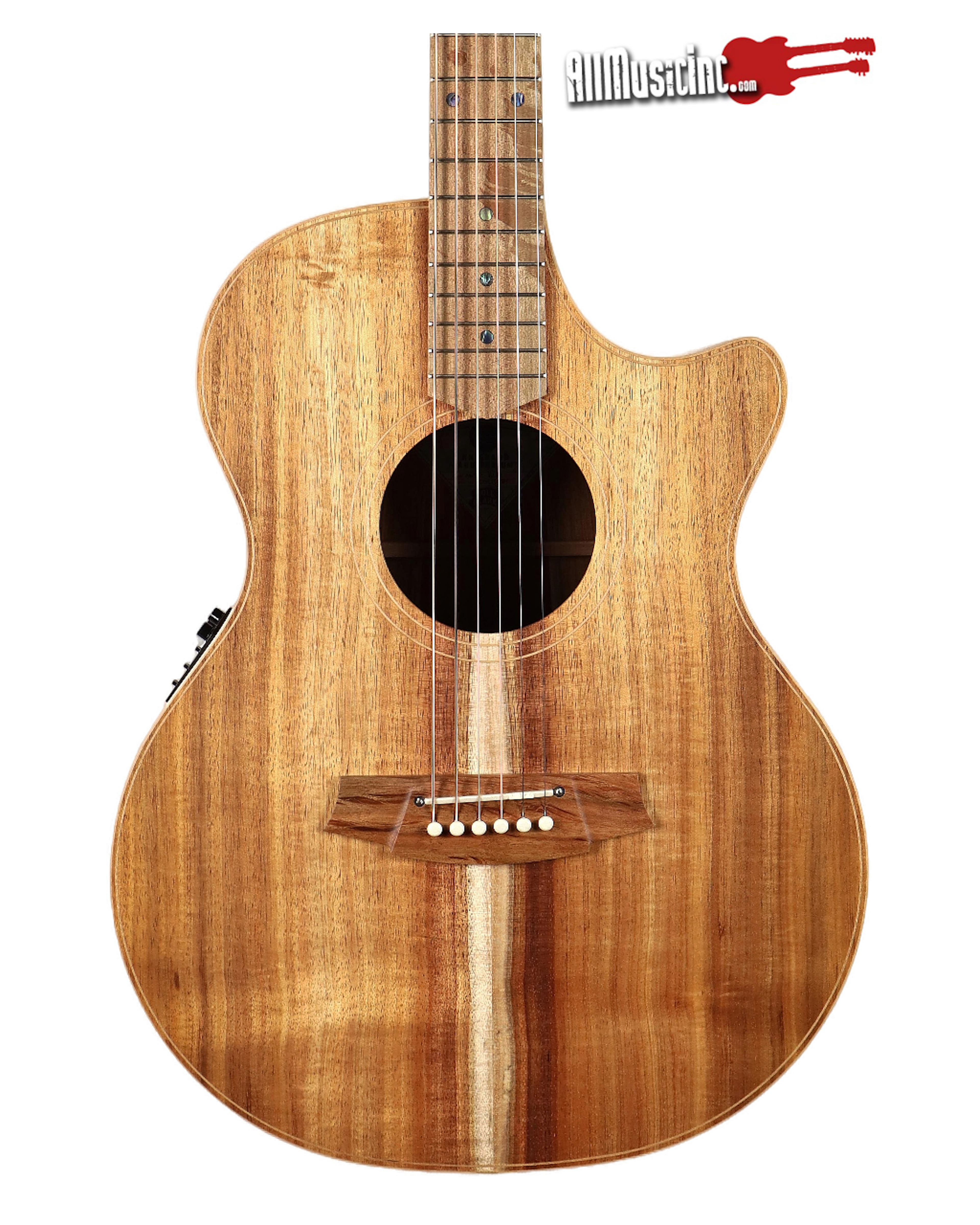Cole Clark Angel AN2EC-BLBL Blackwood Acoustic Electric Guitar CCAN2ECBLBL