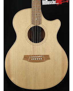 Cole Clark Angel AN2EC-BB Bunya & Blackwood Acoustic Electric Guitar w/ OHSC