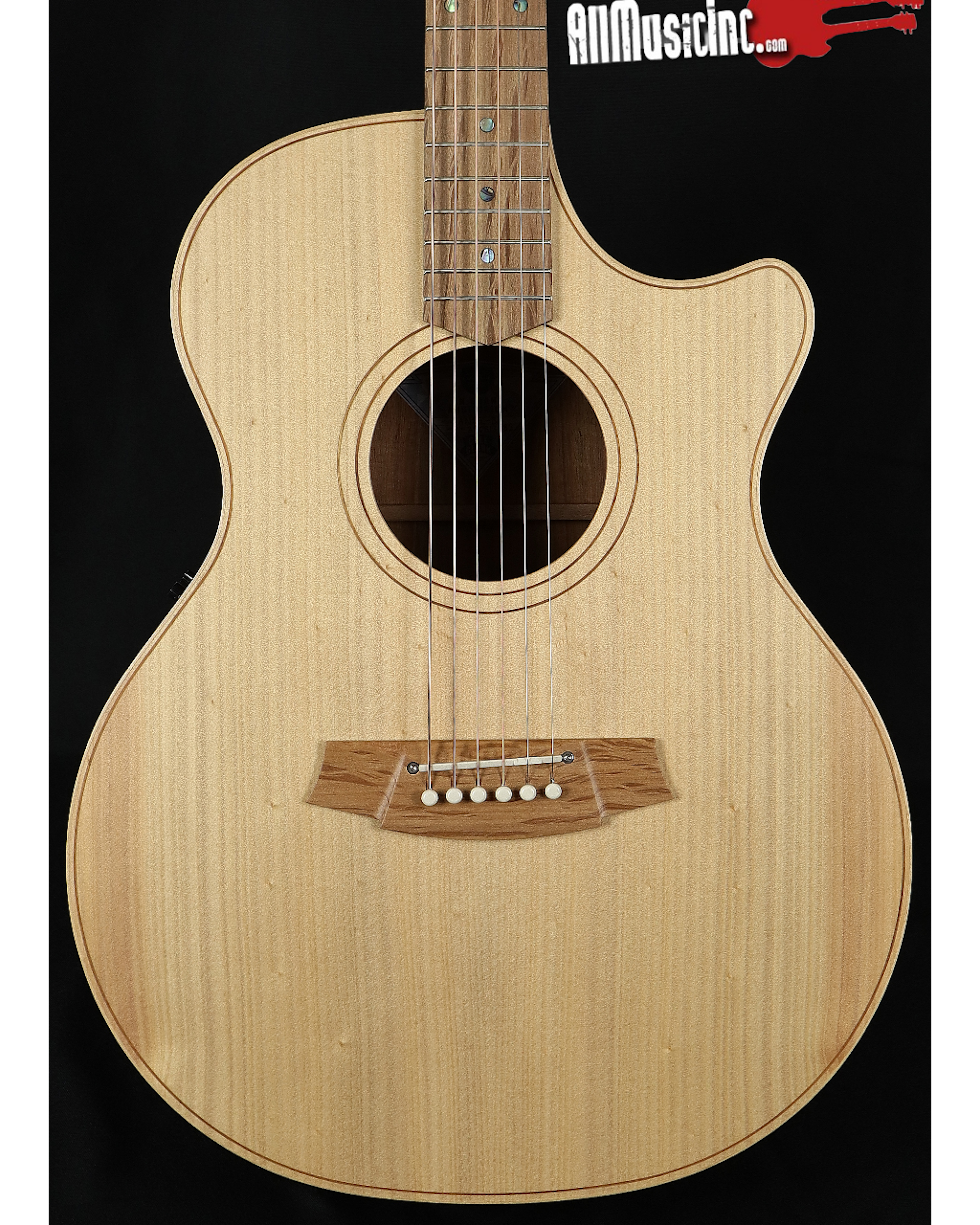 Cole Clark Angel AN2EC-BB Bunya & Blackwood Acoustic Electric Guitar w/ OHSC