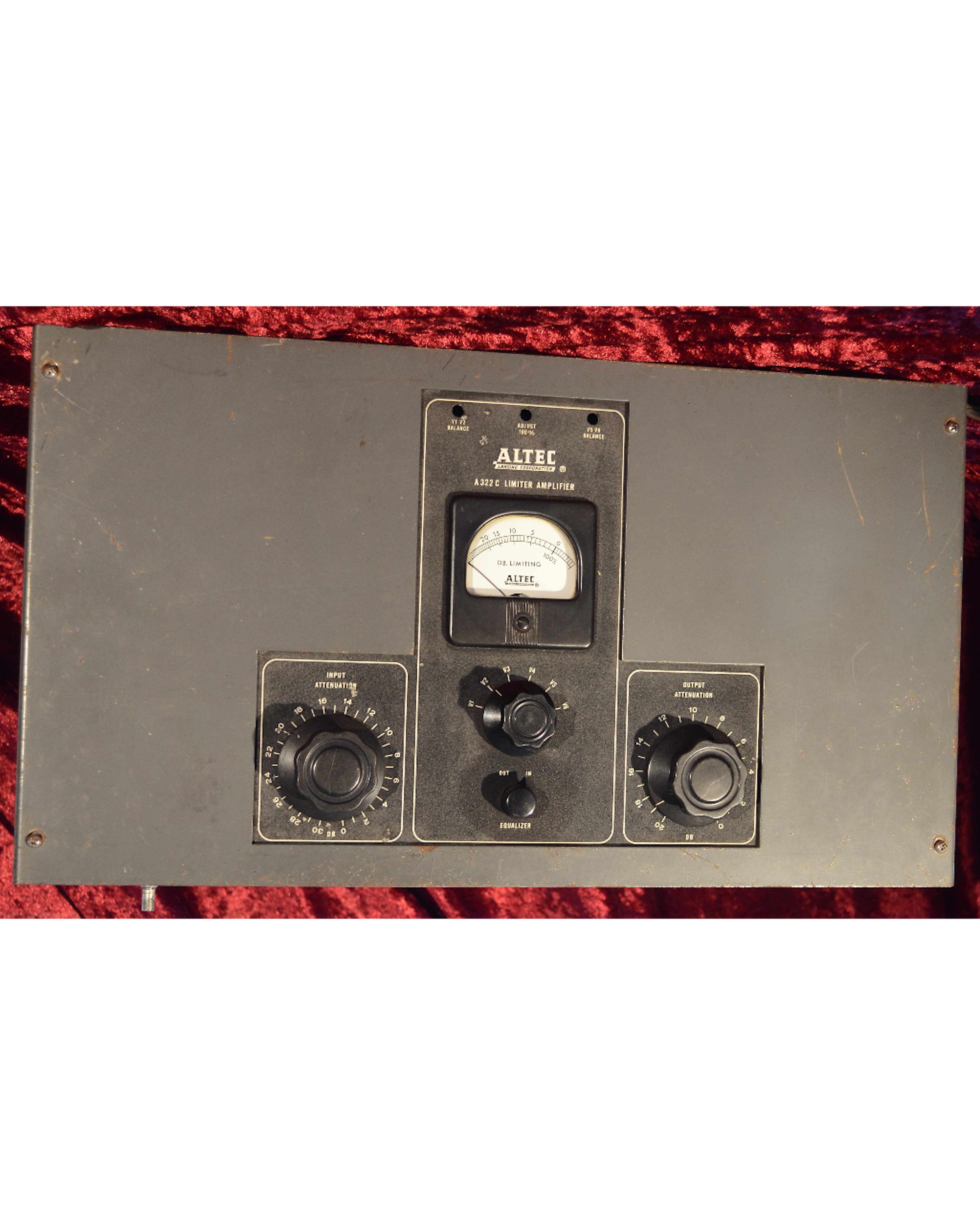 Altec 322c Tube Limiter with Original Power Supply Working! Rare and Sounds Awesome!