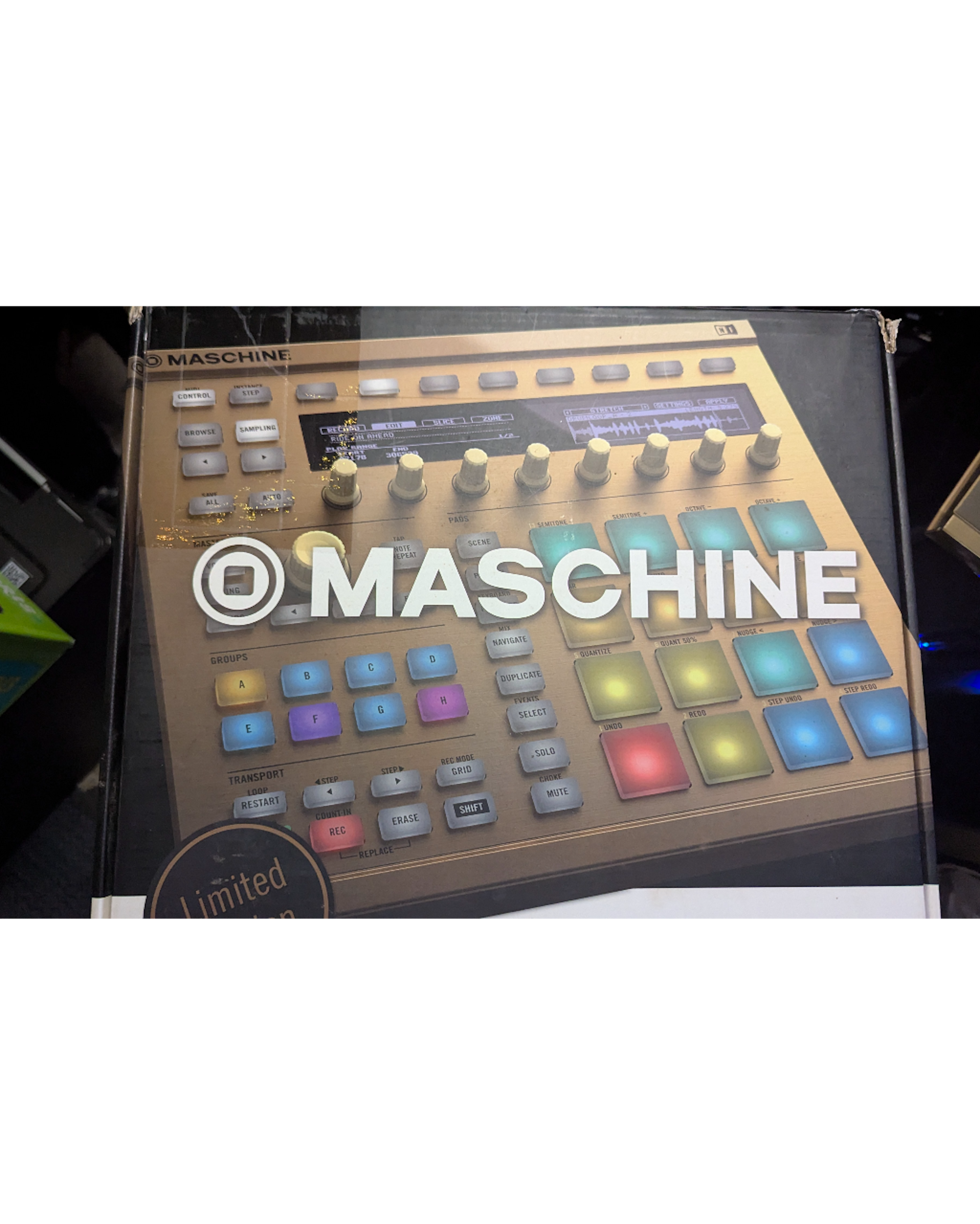 Native instruments Maschine MK2 limited edition gold