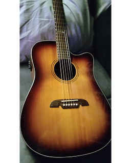Alvarez 50th anniversary Artist series acoustic electric guitar