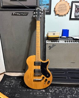 1970s MIJ Carlo Robelli Gibson L6 Copy