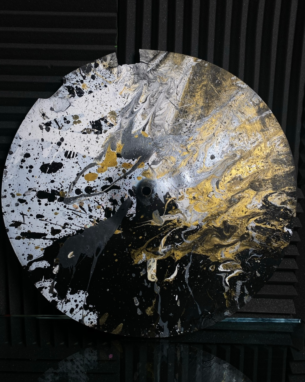 Custom Painted 18” Crash Cymbal [100+ million views] | Resyn
