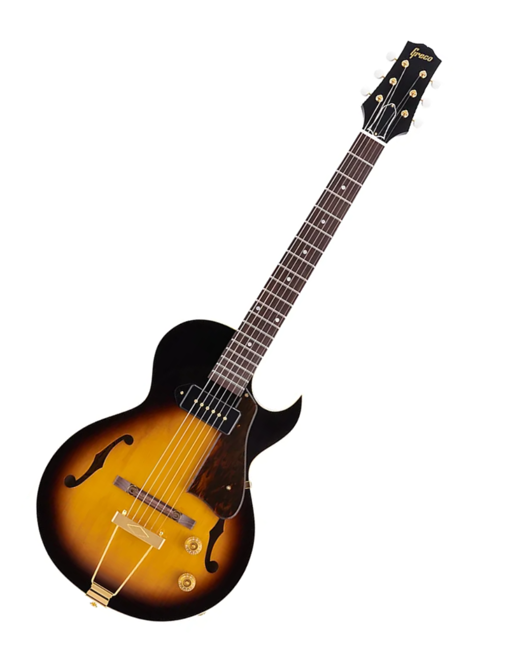 Greco GES-AT Tobacco Sunburst w/Case