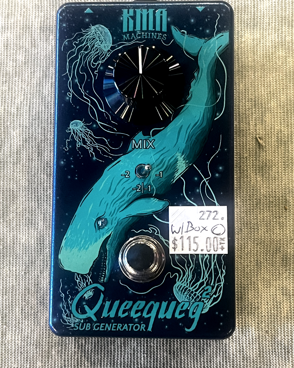 Resyn KMA Queequeg 2 sub octave generator w/box | Resyn