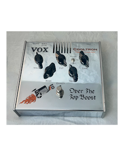 Vox Cooltron Over The Top Boost Tube Pre Amp Gain Effects Pedal