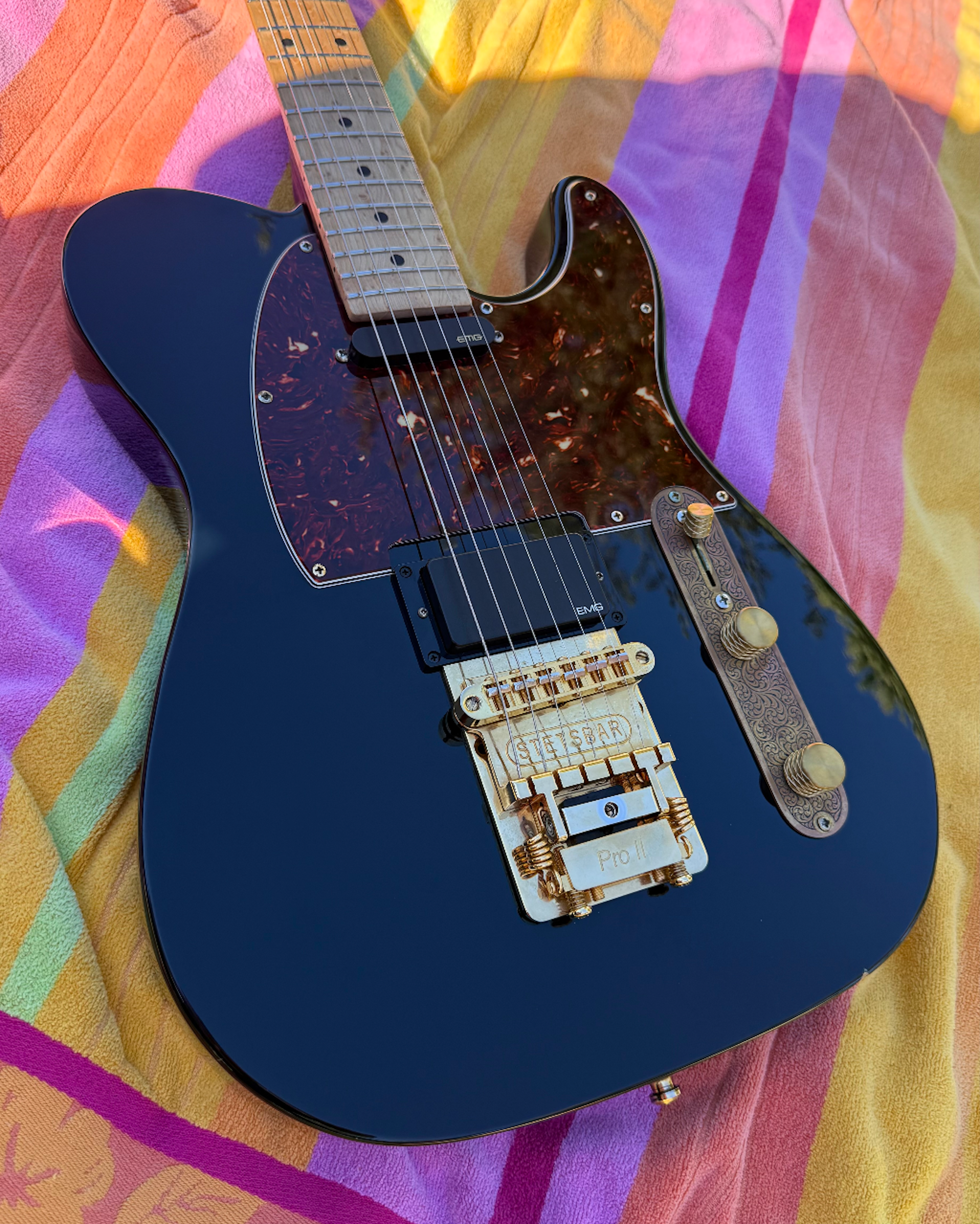 Upgraded Fender Standard Telecaster. Rosewood Neck, Stetsbar Bridge & EMGs
