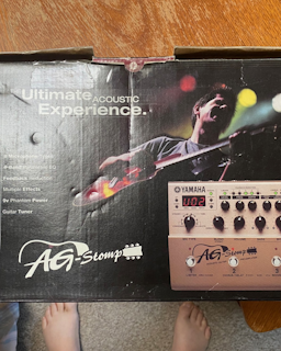 Yamaha AG Stomp acoustic-electric guitar processor/preamp