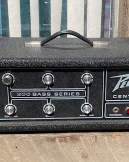 PEAVEY CENTURY 200 BASS AMP 1970's