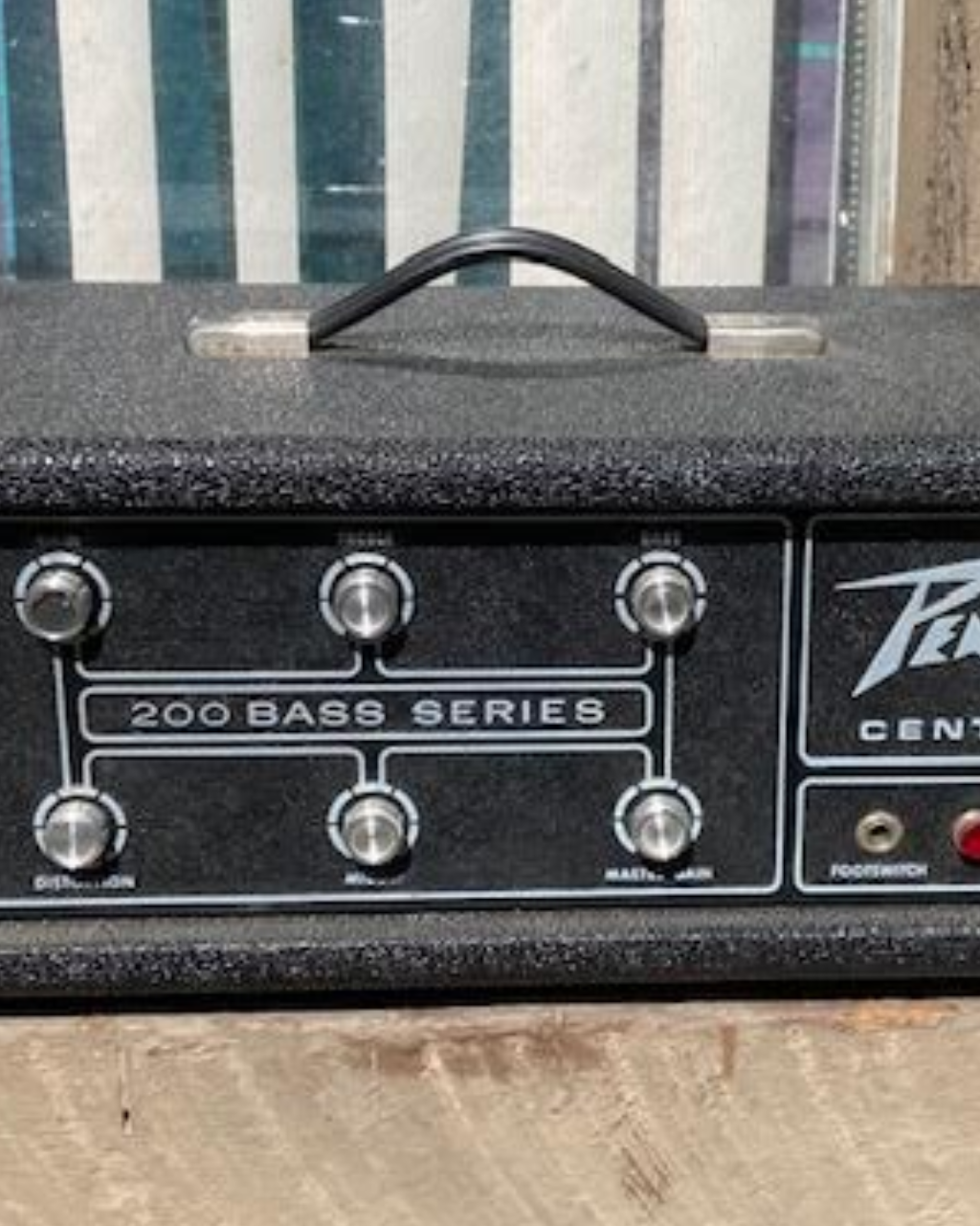 PEAVEY CENTURY 200 BASS AMP 1970's
