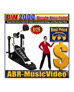 DW 2000 Single Bass Pedal DWCP2000