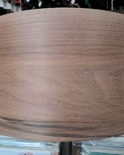 14x7 2 ply Vintage Black Walnut, steambent semi-solid snare drum Shell by Erie drums and shells