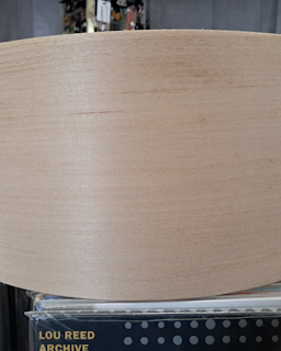 14x6 2 ply, Vintage poplar steam bent semi-solid snare drum Shell by Erie drums and shells