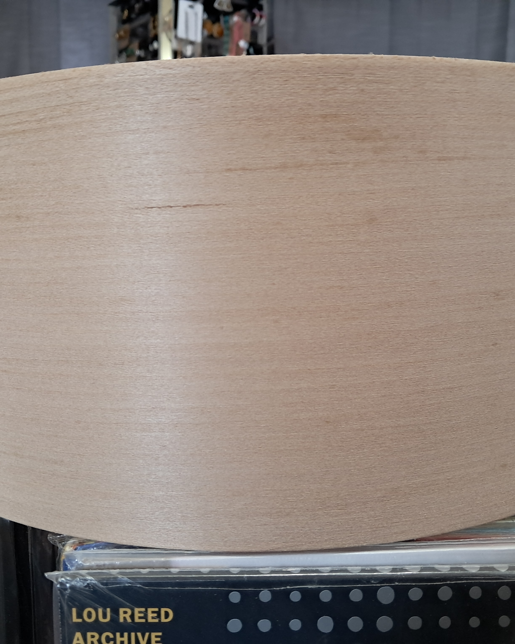 14x6 2 ply, Vintage poplar steam bent semi-solid snare drum Shell by Erie drums and shells