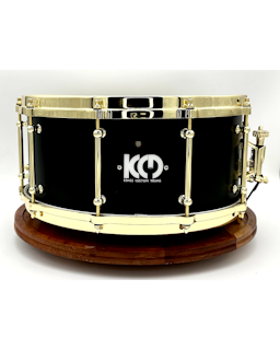 "Beauty in Black" Aluminum Snare (6.5" x 14")