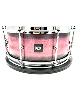 Pink and Black Fade Birch Snare (6.5" x 14")