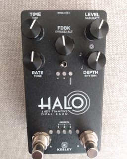 Andy Timmons Halo, signature dual delay