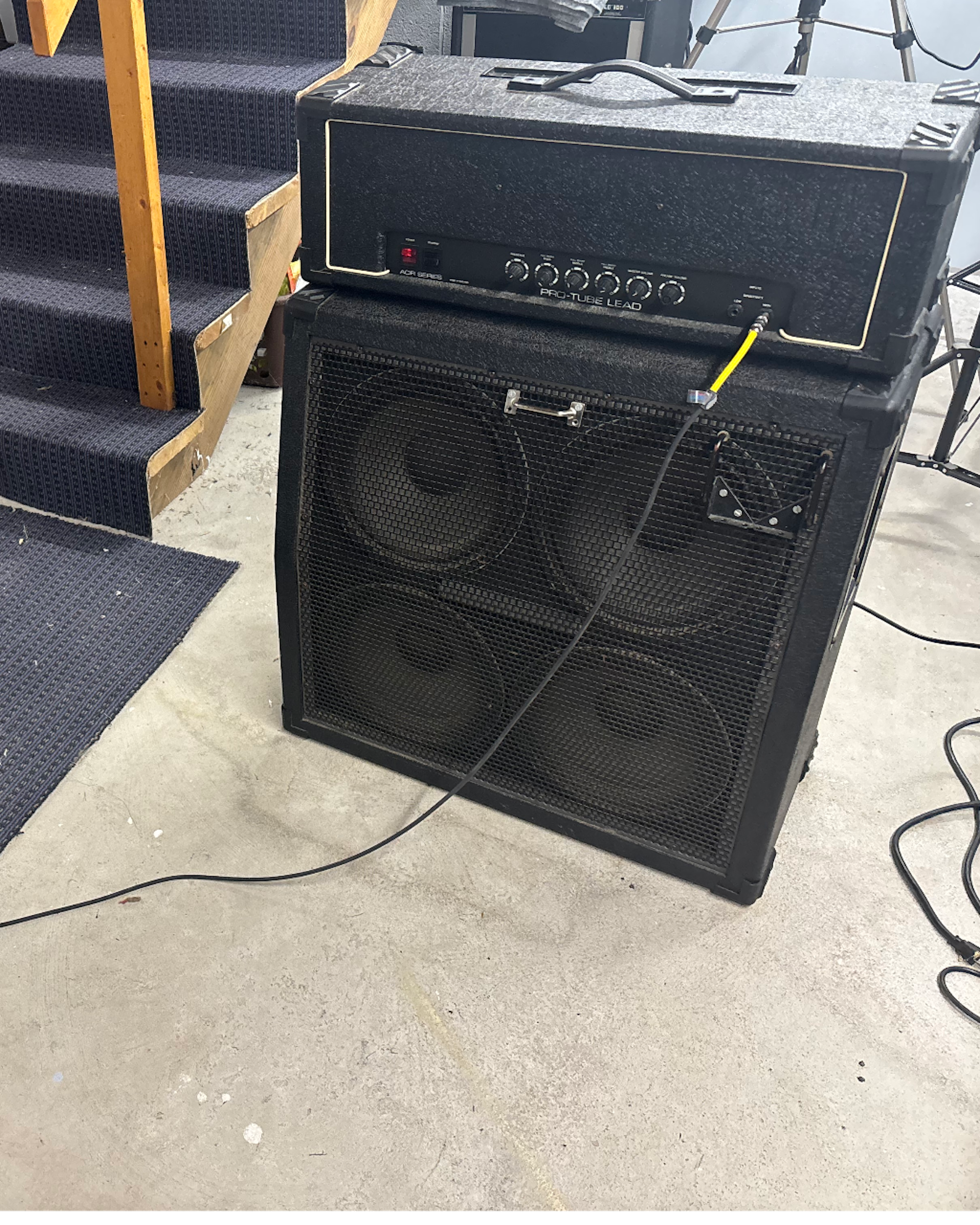 Laney AOR Series 50 Watt Pro-Tube Lead with 4 x 12 Cabinet in Excellent Condition