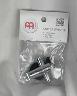 Meinl SW1 Samba Whistle – 2010s | Aluminum | Bright 3-Tone Samba Sound