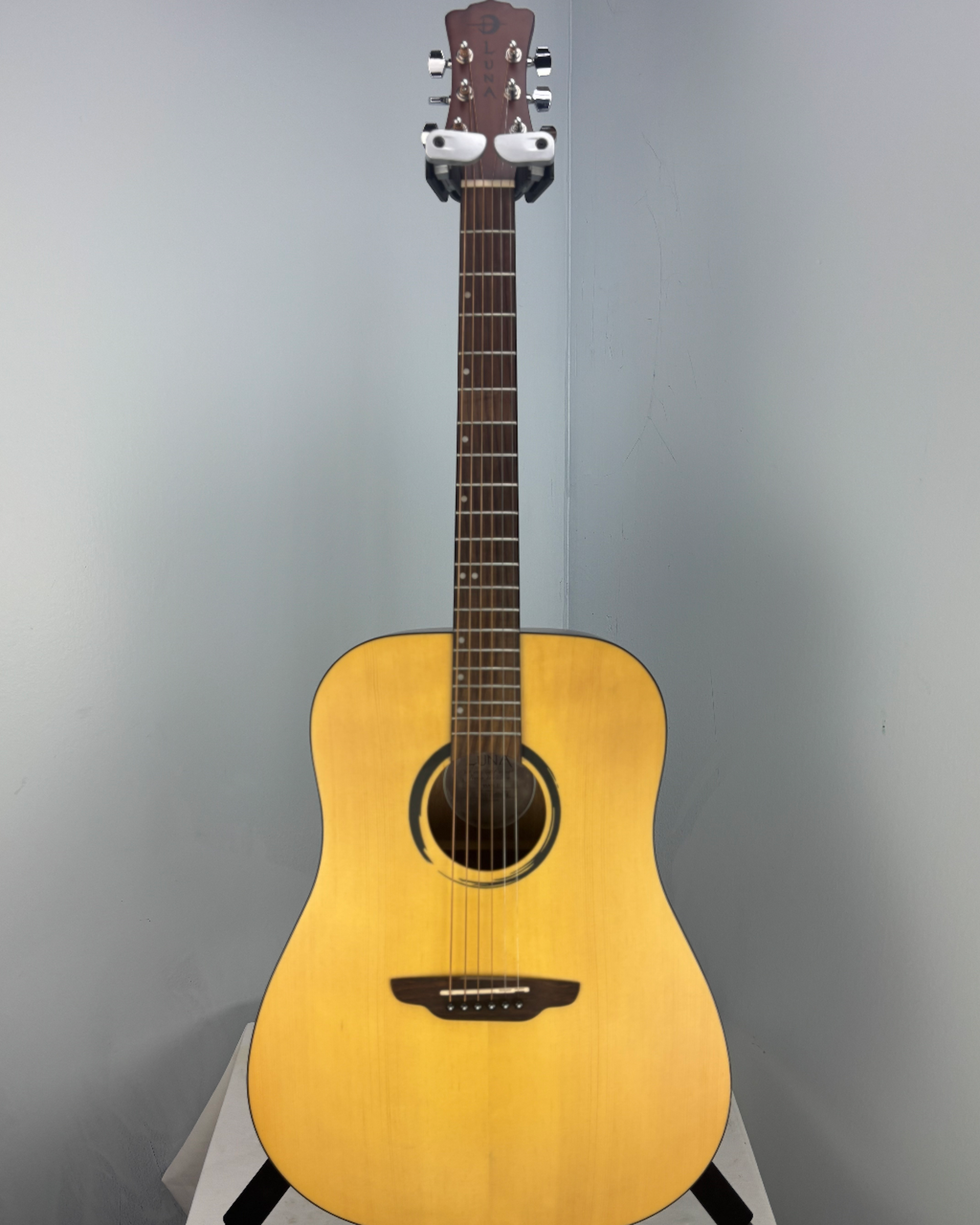 Luna Wabi Sabi Dreadnought Acoustic Guitar — Satin Natural