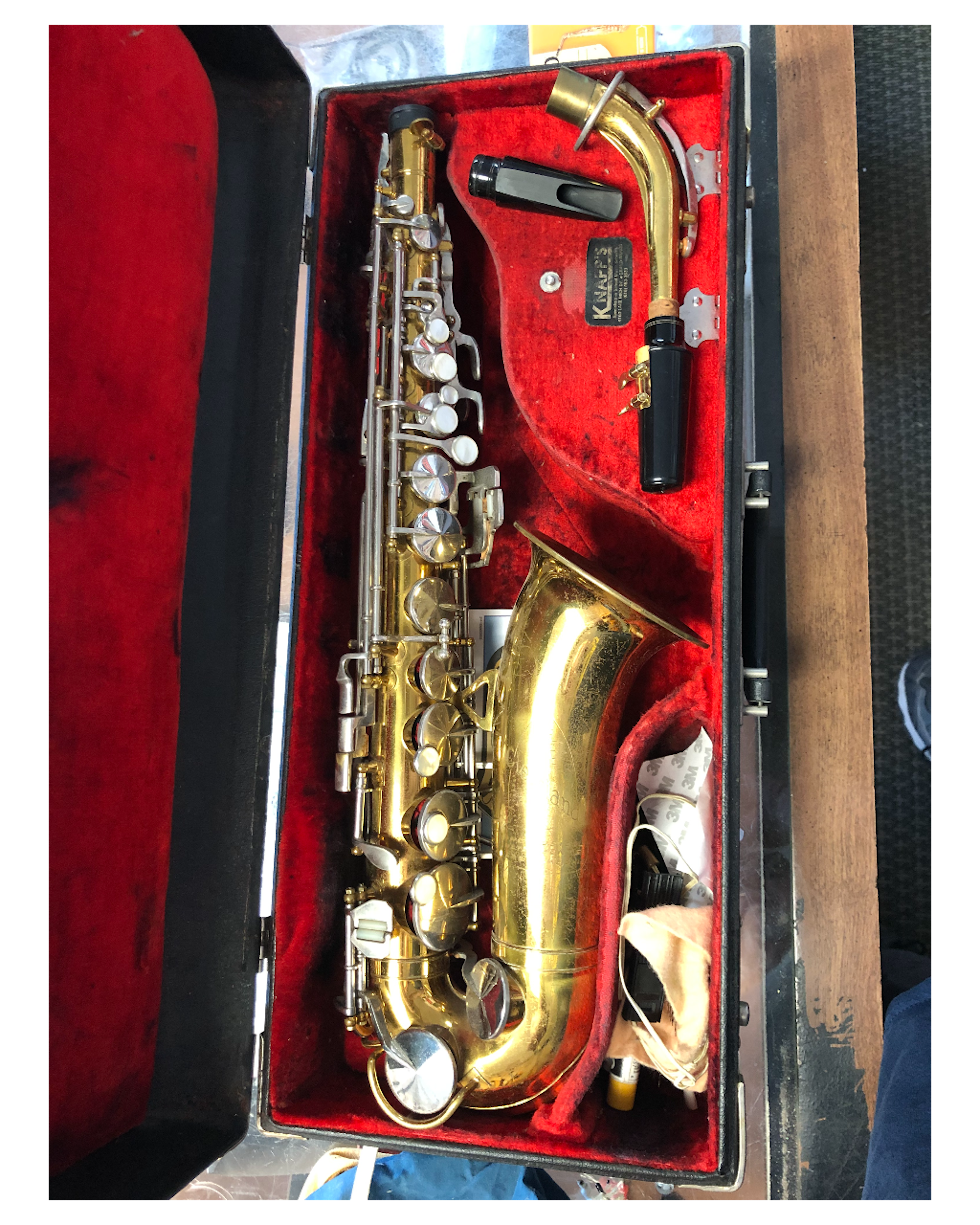 King Cleveland Alto Sax with Case