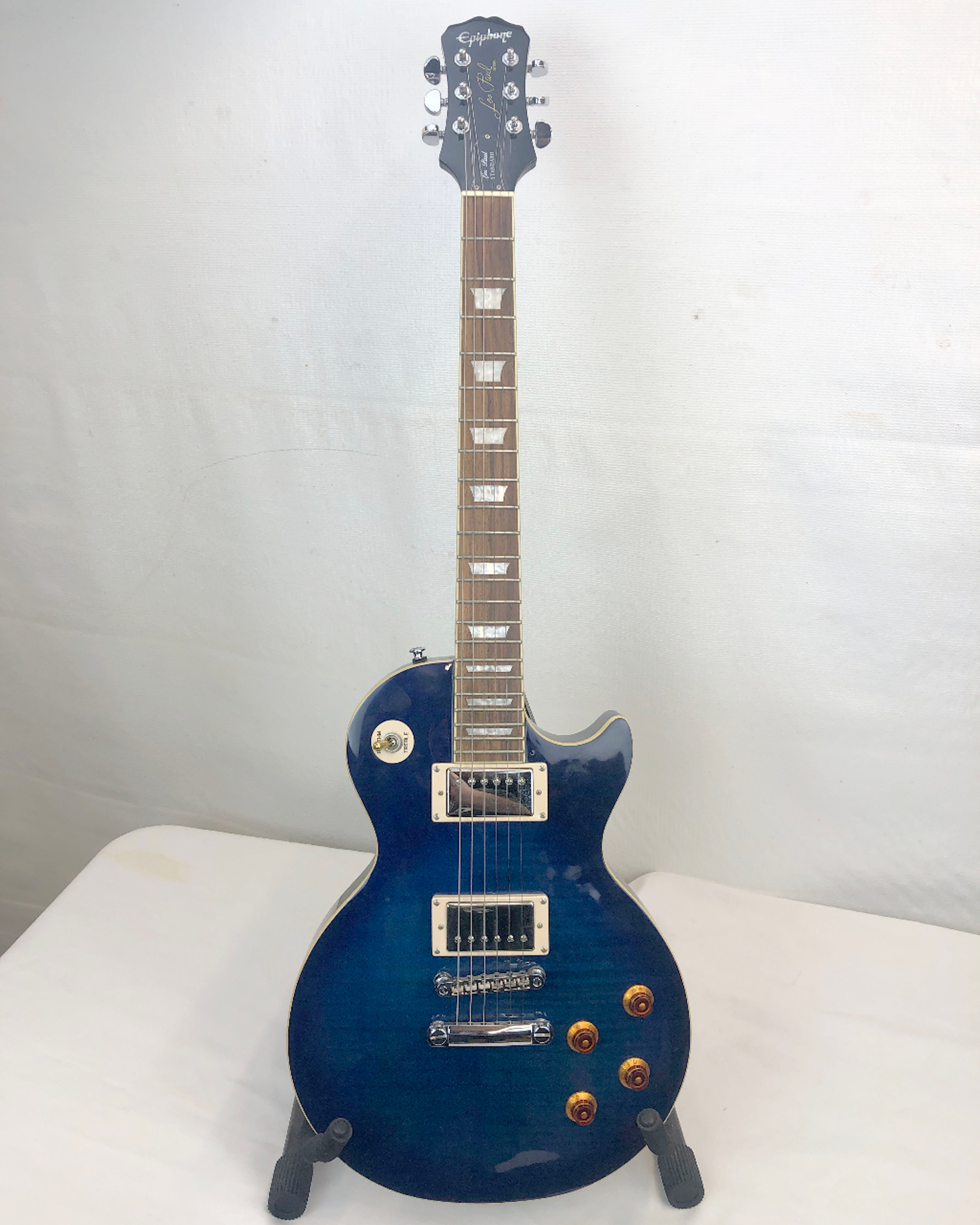 Epiphone Les Paul Standard – Translucent Blue | Made in China | Mid-2010s