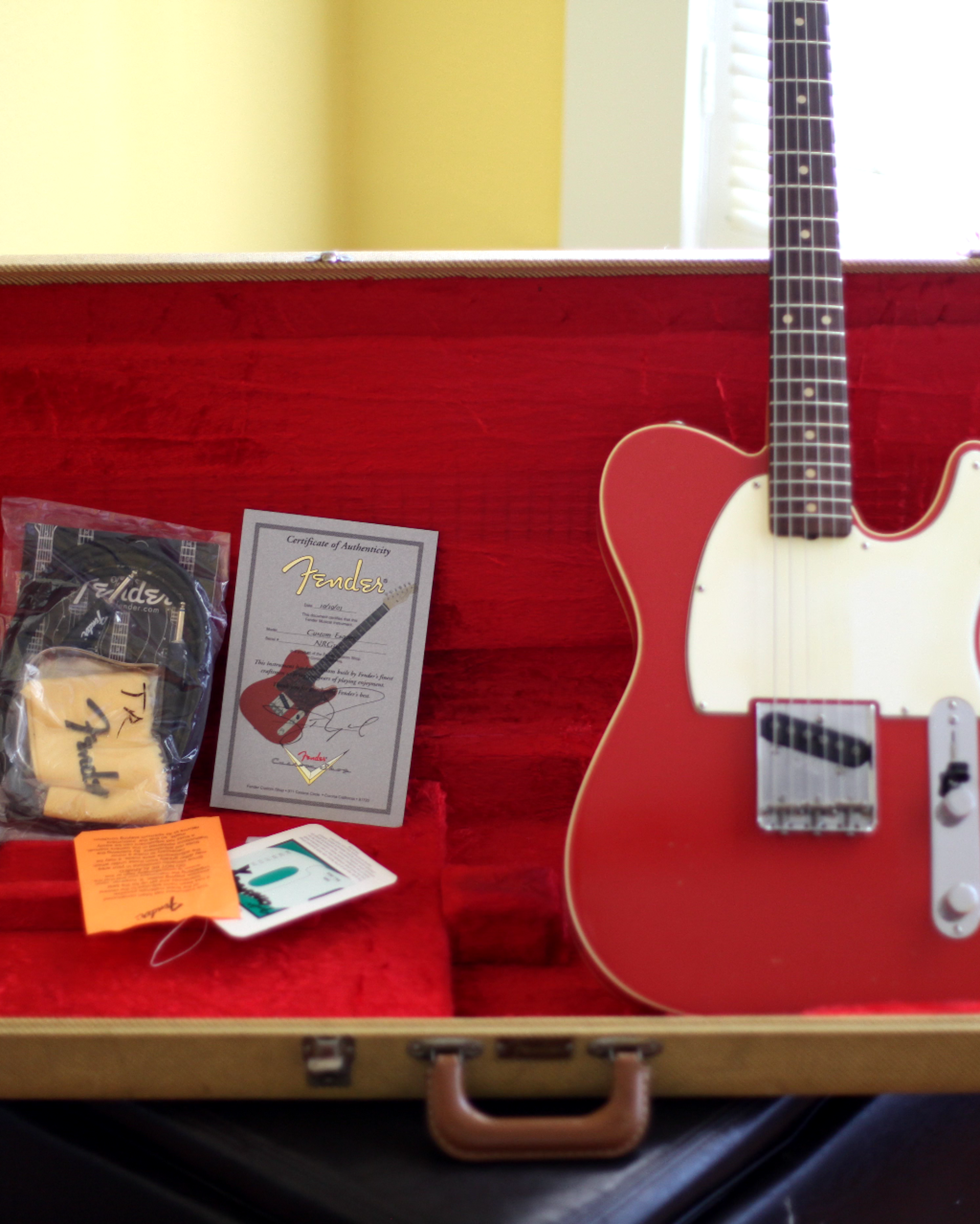 2003 Fender Masterbuilt John English Custom Esquire