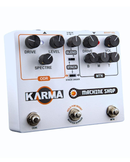 Karma Guitar Amps Machine Shop Dual Overdrive Pedal (MTN-10 & ODR-10)