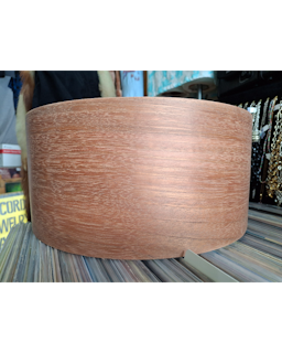 14x6.5 Jatobá Exotic Prototype steam Bent semi-solid bare raw snare drum Shell by Erie drums and shells