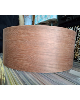 14x6 Jatobá / Red Oak steam Bent semi-solid bare raw snare drum Shell by Erie drums and shells
