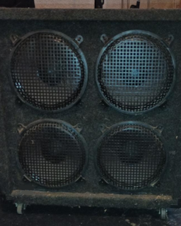 Fender copy custom 4x12 front loading cabinet.