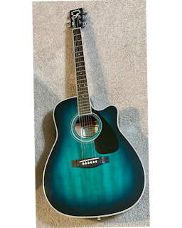 Yamaha FGX-423SC Acoustic with internal Electric pickup
