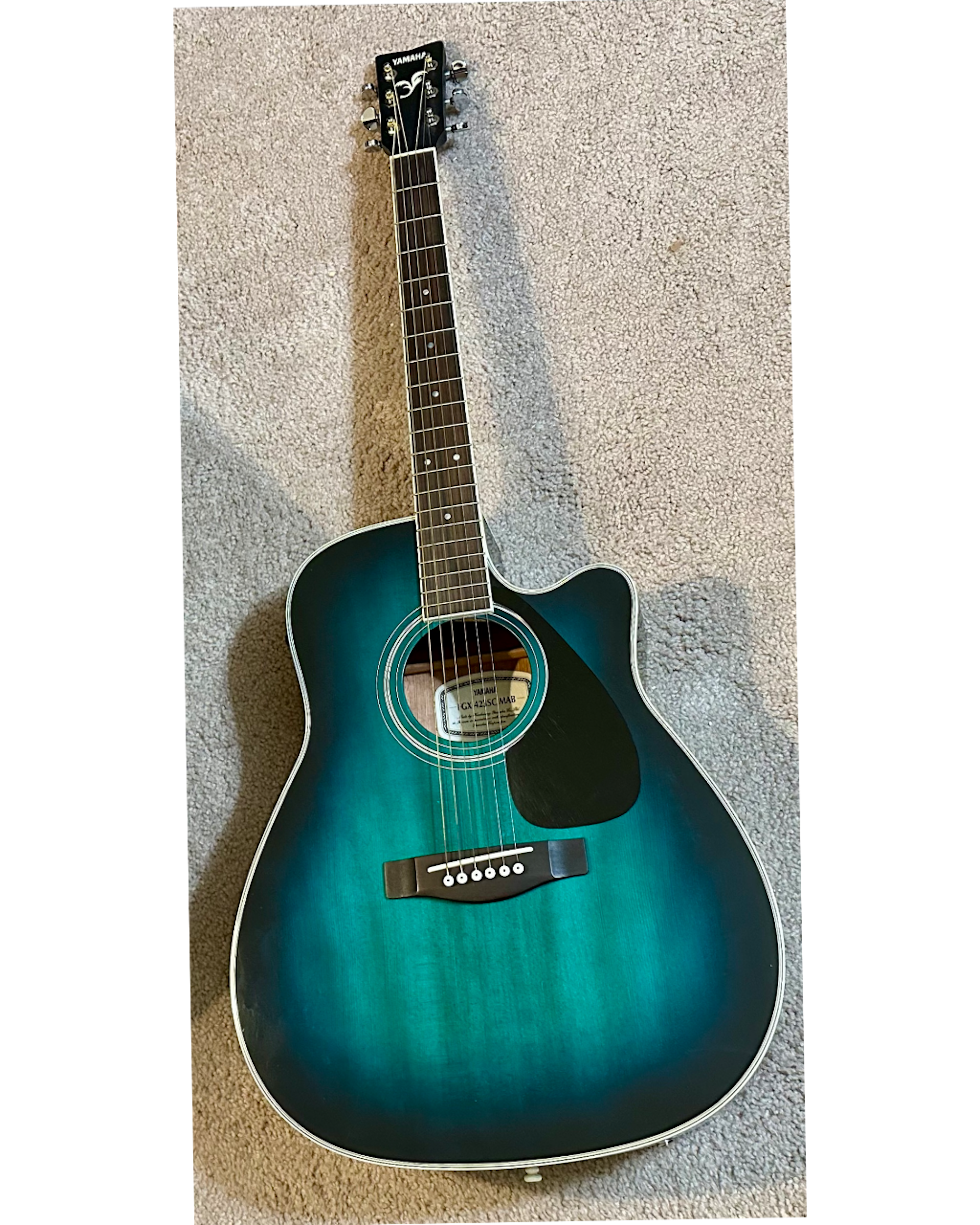Yamaha FGX-423SC Acoustic with internal Electric pickup