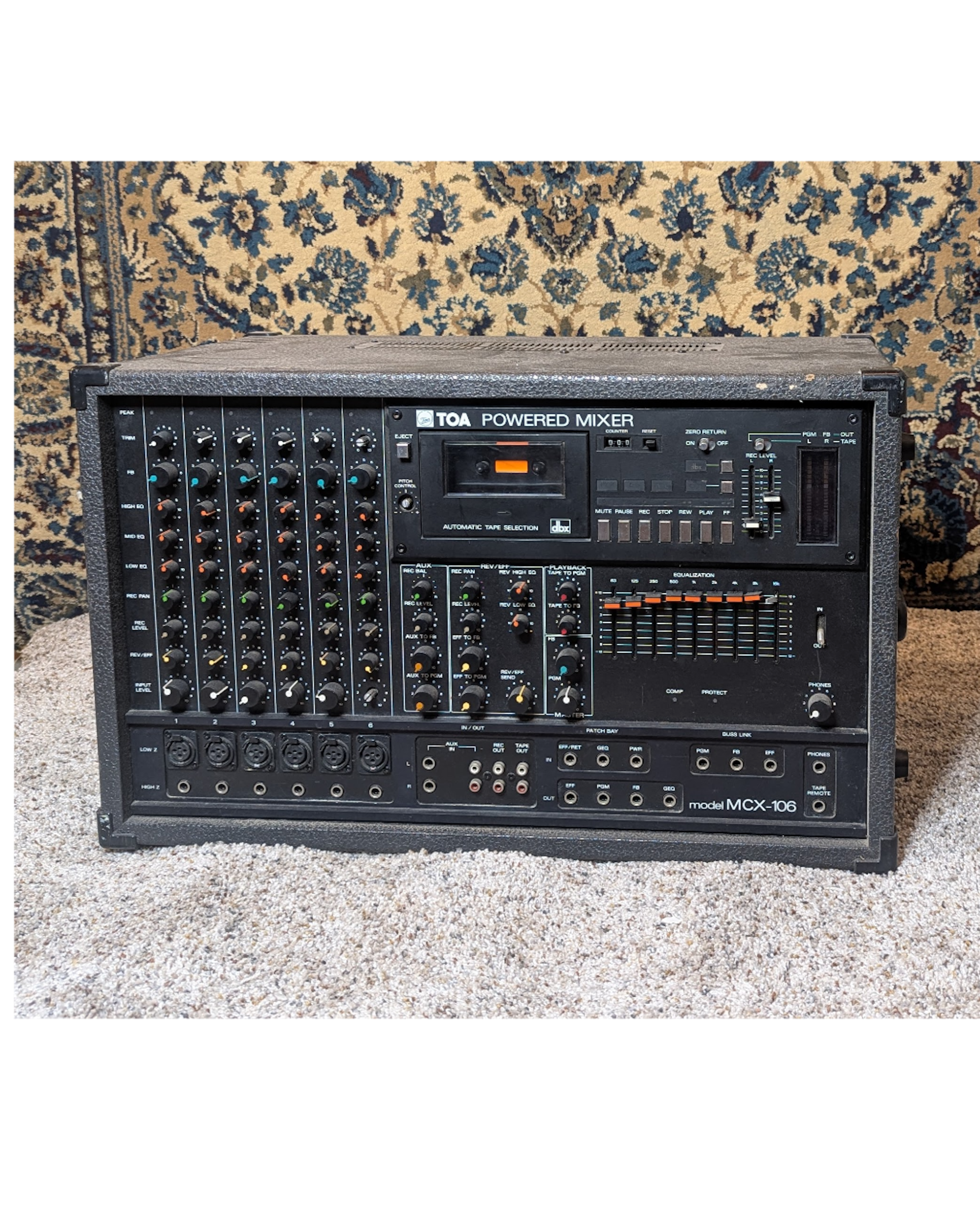 TOA MCX-106 early 90's - Black