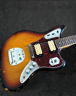 2011 Fender Kurt Cobain Road Worn Jaguar - 3-Color Sunburst